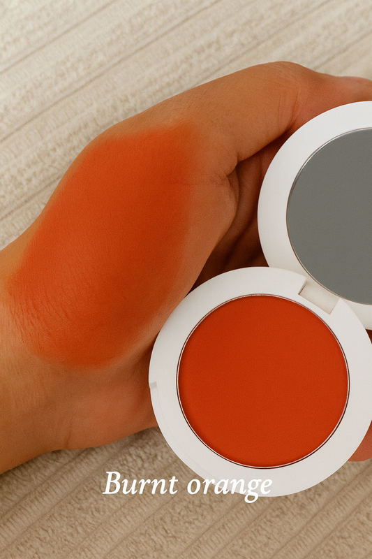 Burnt orange blusher
