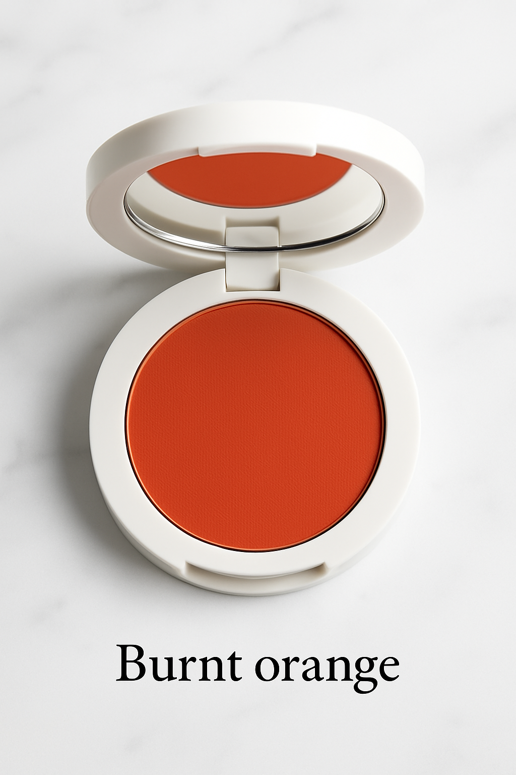 Burnt orange blusher