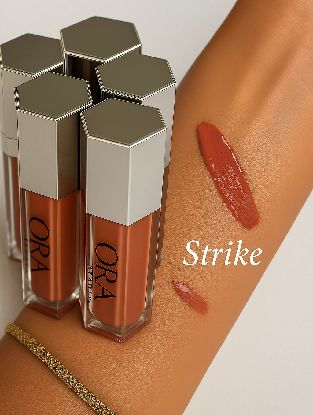 Strike lip gloss