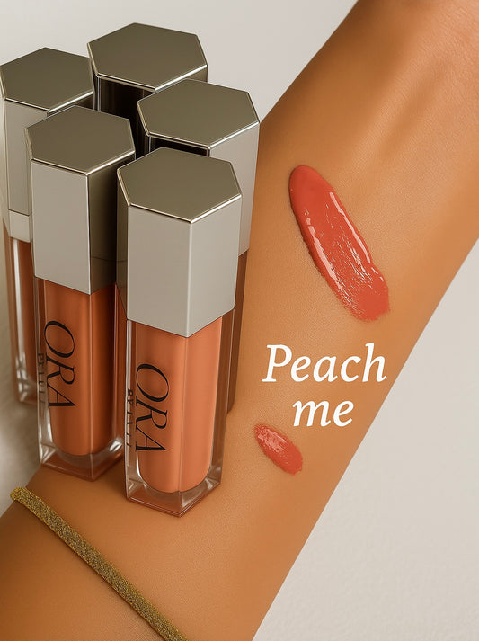 Peach me lip gloss